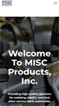 Mobile Screenshot of miscproducts.com